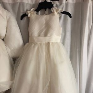 Flower girl dress include blazer